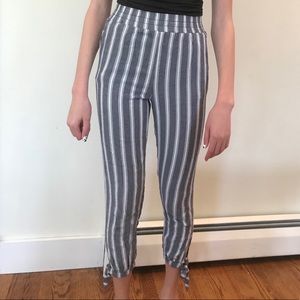 American Eagle Outfitters High Waisted Tie Pants